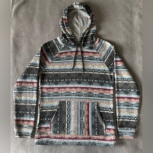 Unisex Brooklyn Cloth fleece hoodie kangaroo pocket pullover men’s sz‎ M